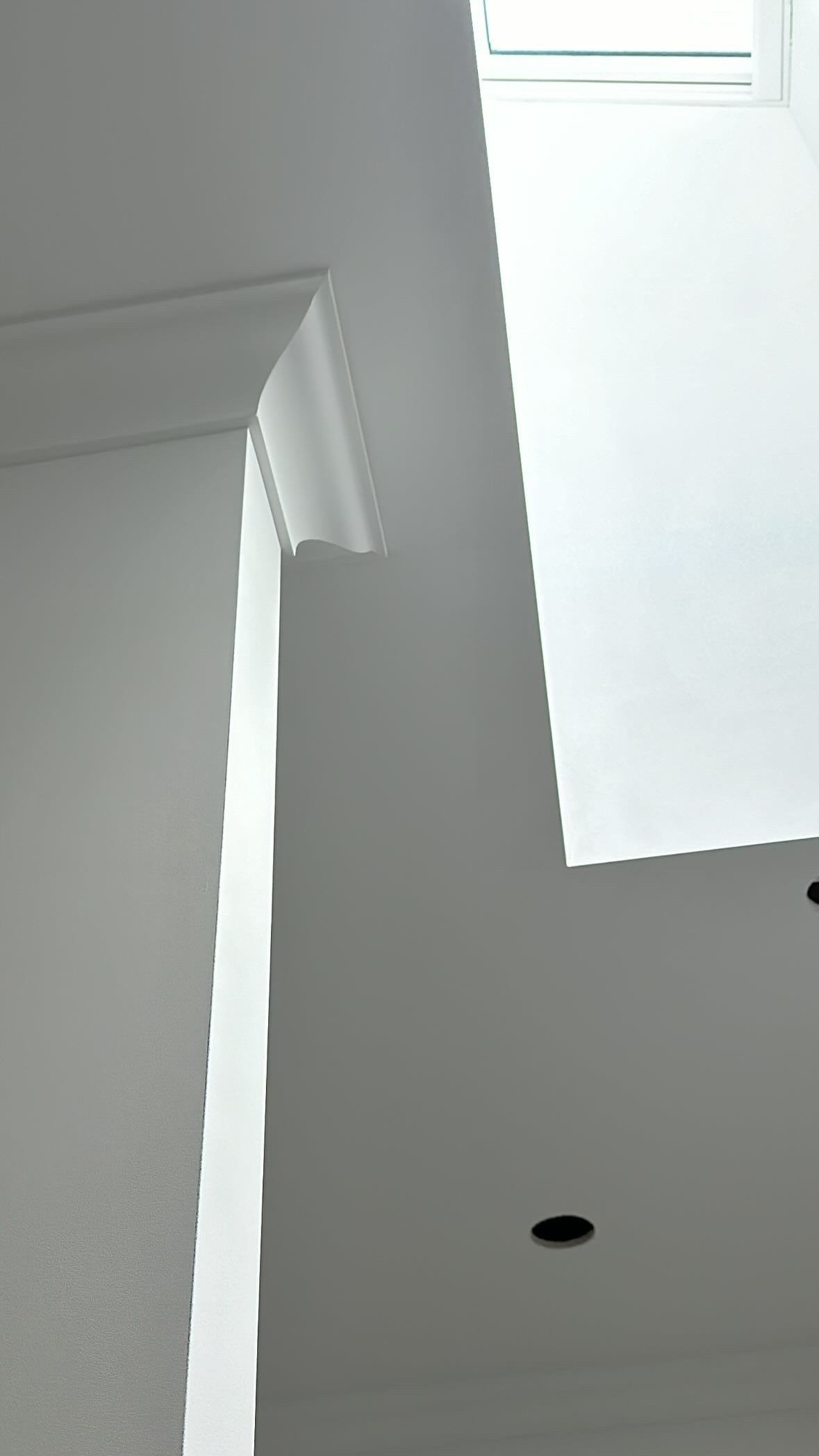 Cornice installation detail, Adelaide residential ceiling