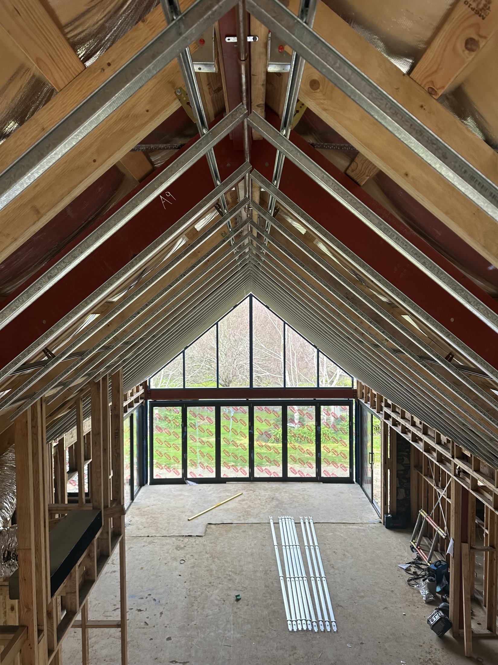 Rondo suspended ceiling system framing, Adelaide residential build